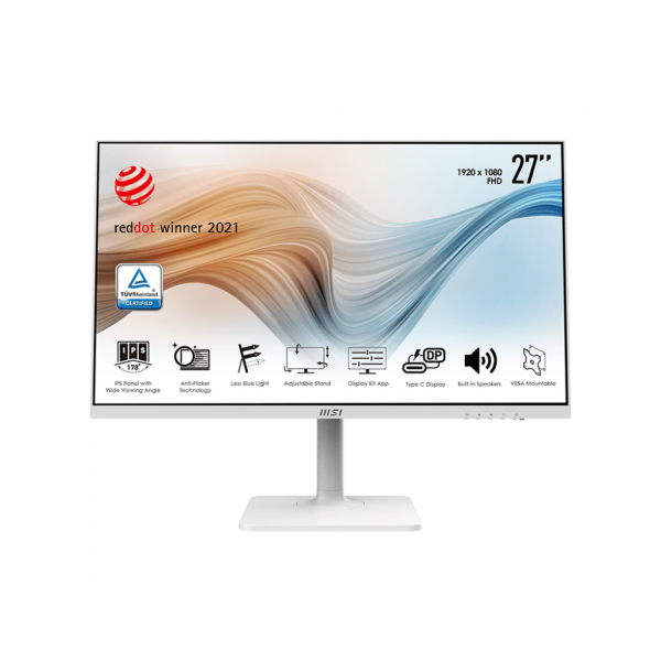 مانیتور MSI MD271PW | صفحه نمایش 27 اینچ FHD با پنل IPS و نرخ بروزرسانی 75 هرتز